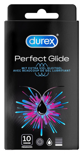 Durex Perfect Glide - Farbe: transparent - Menge: 10Stück