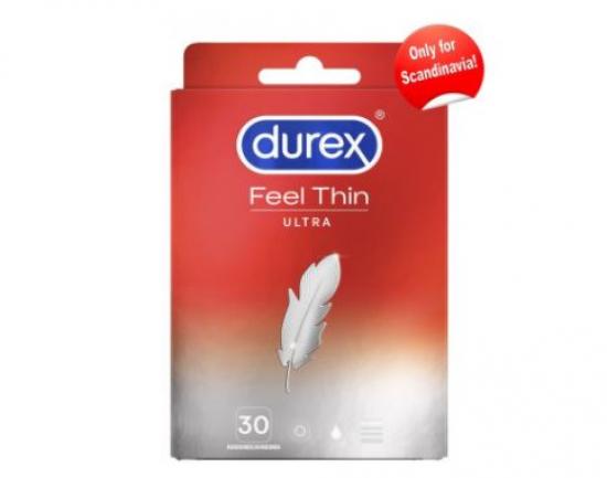 Durex N Durex Ultra Thin transparent 30 Stück Kondome