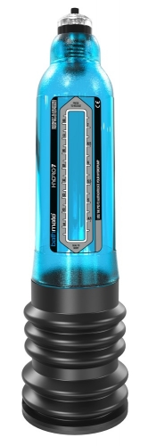 Bathmate Hydro7 Penispumpe mit Wasser - Farbe: blau