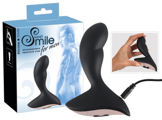 Sweet Smile Prostata-Vibrator - Farbe: schwarz