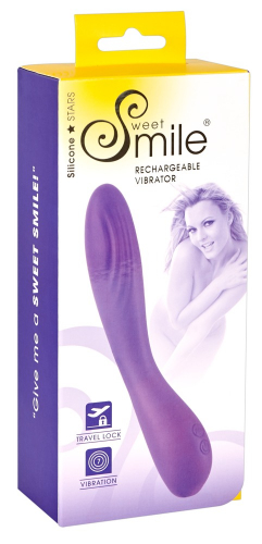 Sweet Smile Rechargeable Vibrator - Farbe: lila