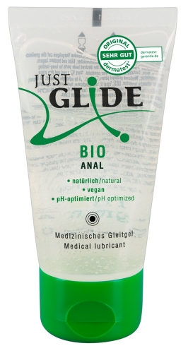 Just Glide Bio Anal - Farbe: transparent - Aroma: ohne - Menge: 50ml