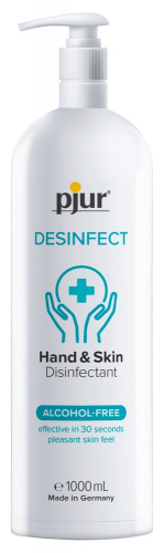 Pjur Desinfect Haut und Hände Transparent 1000ml
