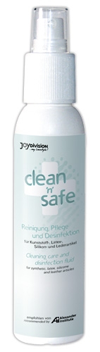 Joydivision Präparate Clean & Safe - Menge: 100ml