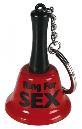 Schlüsselanhänger Ring for Sex - Farbe: rot - Menge: 1Stück