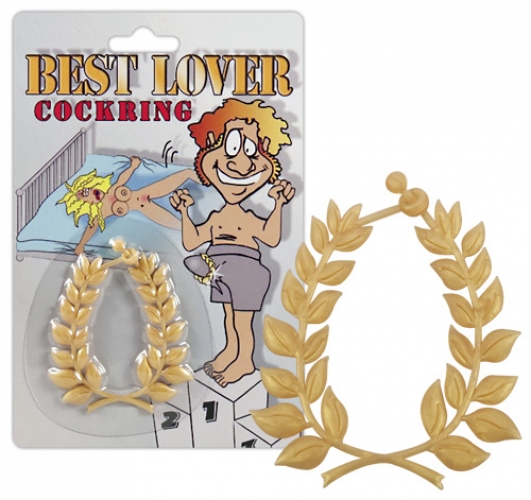 Best Lover Penisring - Farbe: gold - Menge: 1Stück