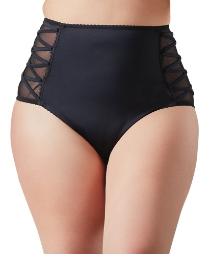 Cottelli Collection Plus Bikini BH schwarz - Typ: Slip Gre  4XL