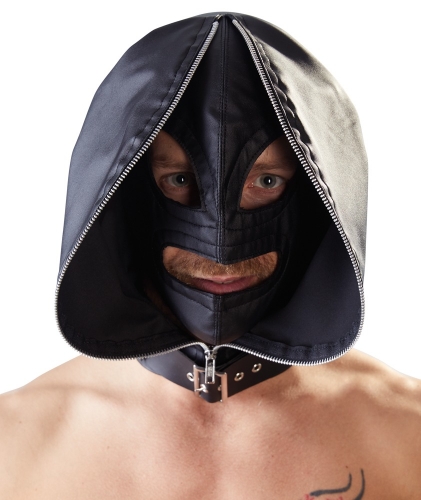 fetish Collection Doppelmaske - Farbe: schwarz