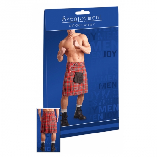 Svenjoyment Underwear Kilt rot 2XL XL L M S