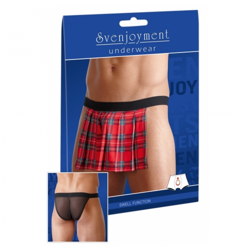 Svenjoyment Underwear Schotten-Slip kariert XL L M S Scottish Thong