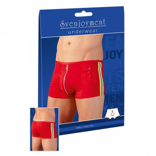 Svenjoyment Underwear Feuerwehr-Pants rot 2XL XL L M S Retro-Shorts