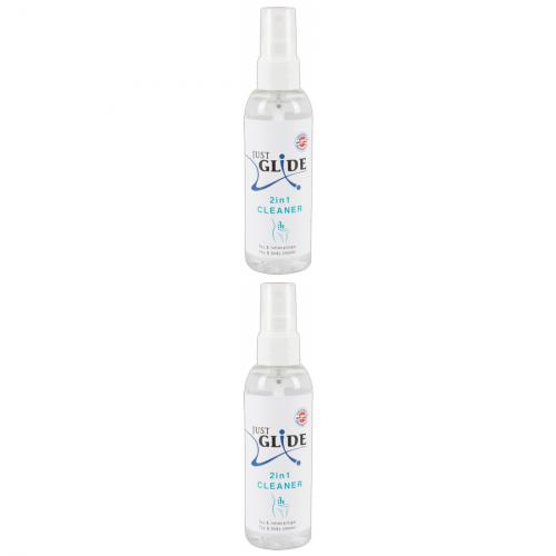 2 x Just Glide 2in1 Cleaner - Farbe: transparent - Menge: 100ml