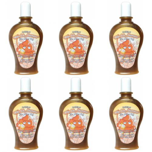 6 x Alles Sch... Shampoo - Farbe: braun - Menge: 350ml