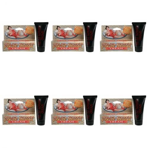 6 x Pipedream Me-So Horny Creme 15ml