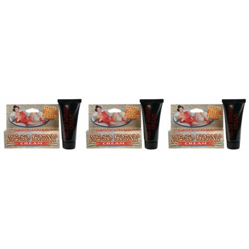3 x Pipedream Me-So Horny Creme 15ml