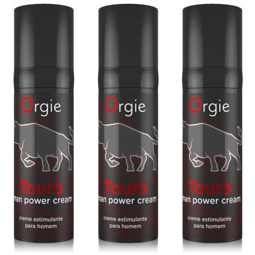 3 x Orgie Touro creme 15 ml - Menge: 15ml