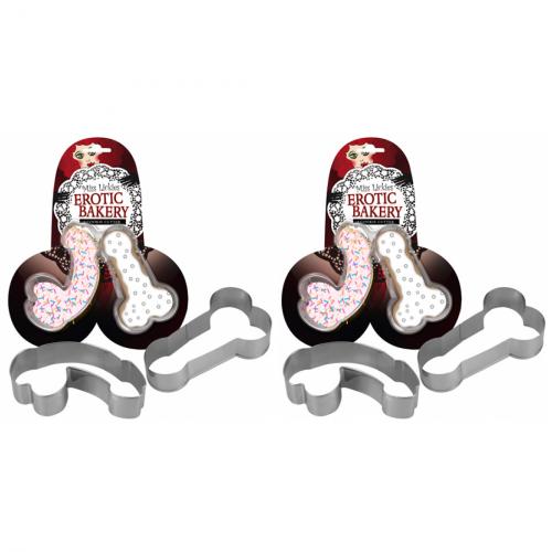 2 x Cocky Cookie Cutter - Farbe: silber - Menge: 2Stck