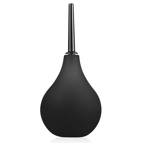 BUTTR Silikon Analdusche - Farbe: Schwarz