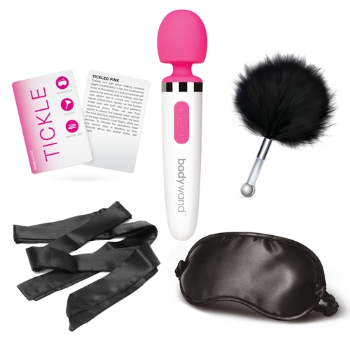 Bodywand Tickle, Tease & Please Spiel - Farbe: Verschiedene Farben - Menge: 5Stck