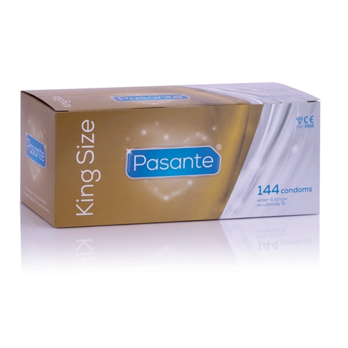 Pasante King Size Kondome 144 Stück - Farbe: Durchsichtig - Menge: 144Stück