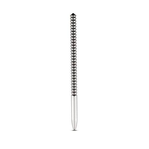 Sinner Gear Unbendable Ribbed Dilator - Farbe: Silber