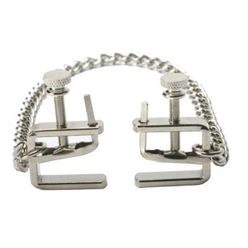 Master Series Verstellbare C-Clamps Mit Kette Silber - Farbe: Silber