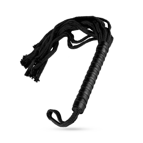 Whipped Rope Me In Flogger - schwarz