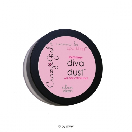 Crazy Girl Wanna Be Sparkling Shimmery Diva Dust Silver 14g