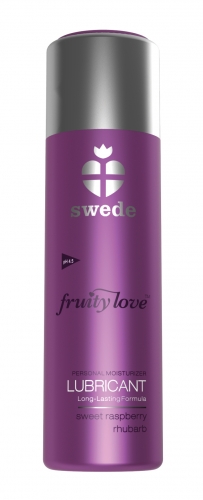 Swede Fruity Love Lubricant Sweet Rhaspberry Rhubarb 100 ml - Farbe: Transparent (CLEAR)
