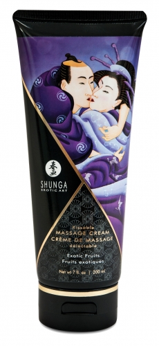 SHUNGA Massage Cream 200ml - Auswahl: Exotic fruits 