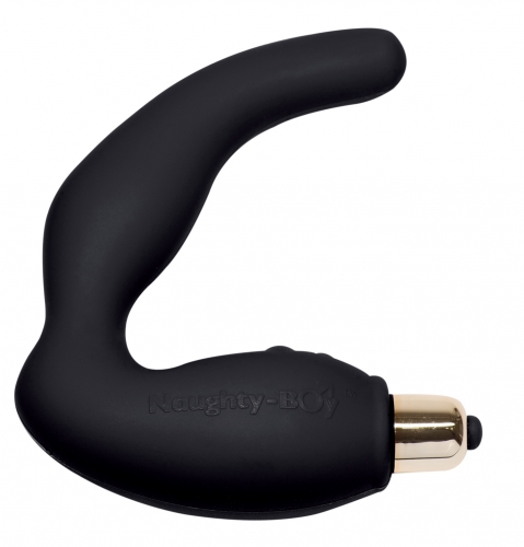 ROCKS OFF Naughty-Boy 7 Silikon-Vibrator schwarz - Farbe: Schwarz