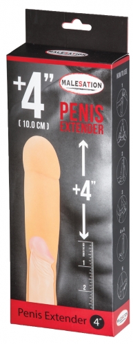 MALESATION Penis Extender 4' - Farbe: Hautfarben