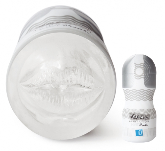 FUNZONE VULCAN Wet Mouth + Vibration - Farbe: Hautfarben