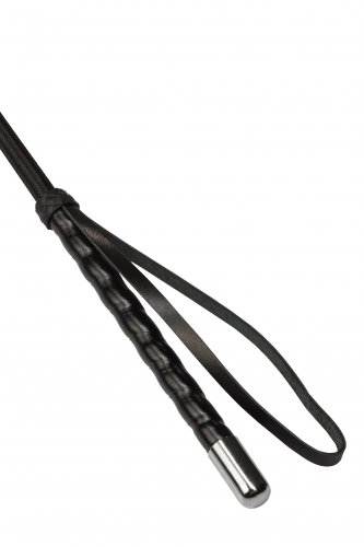 XXdreamSToys Gerte Leder-Griff mit Handlauf 67cm - Farbe: Schwarz