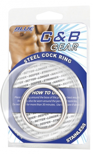 BLUE LINE C&B GEAR 1,5' Steel Cock Ring