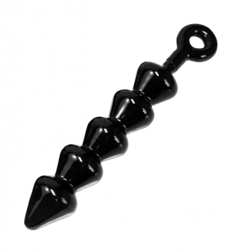MASTER SERIES Anal Links large - Farbe: Schwarz