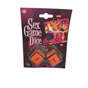 Set mit 2 Sexspielwrfeln, Hutgre: 0 - fr adu